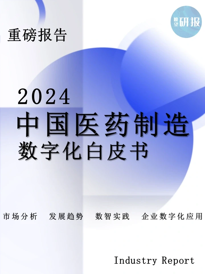 2024医药制造数字化白皮书
