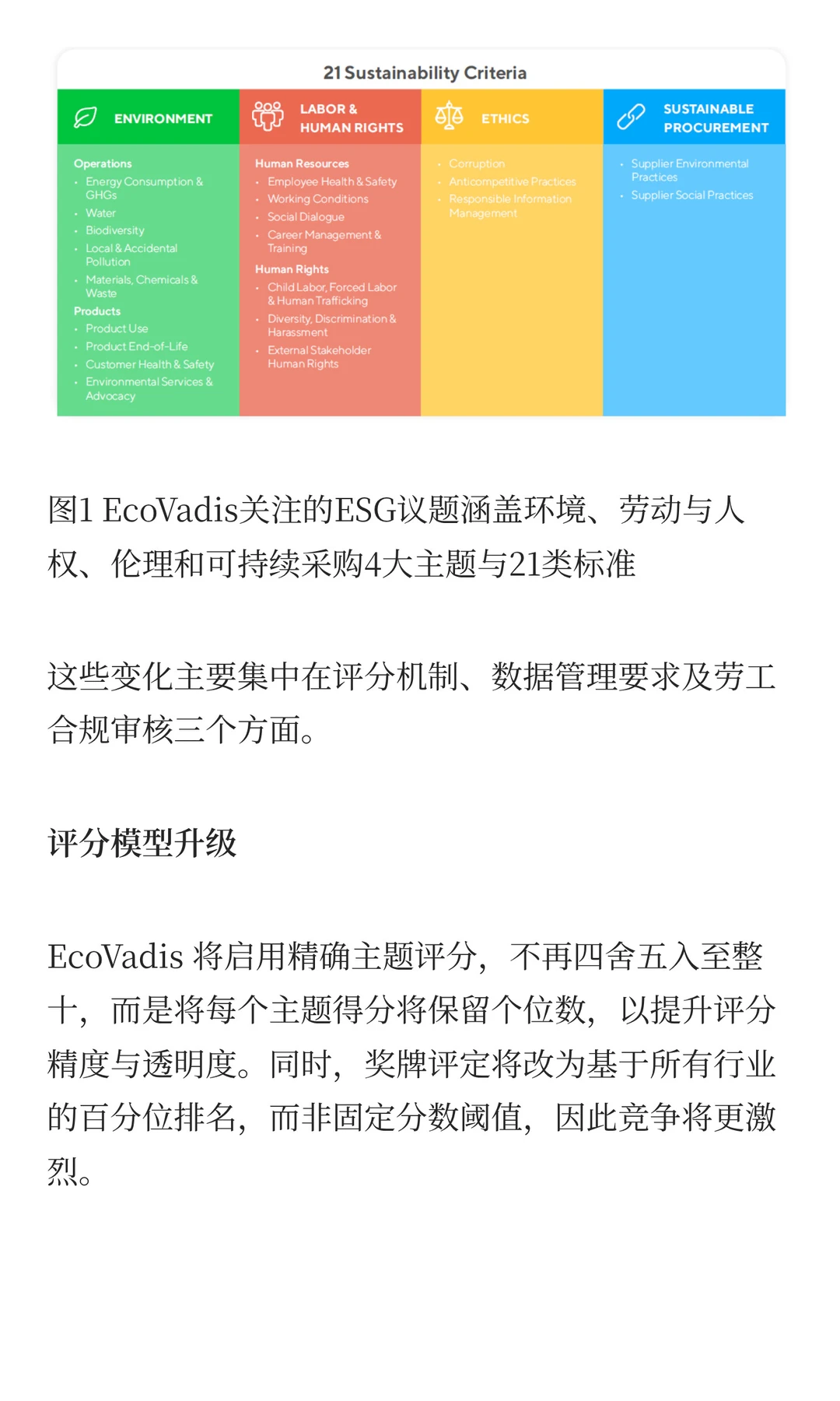 思 | 聚焦EcoVadis 新动向巩固国际竞争