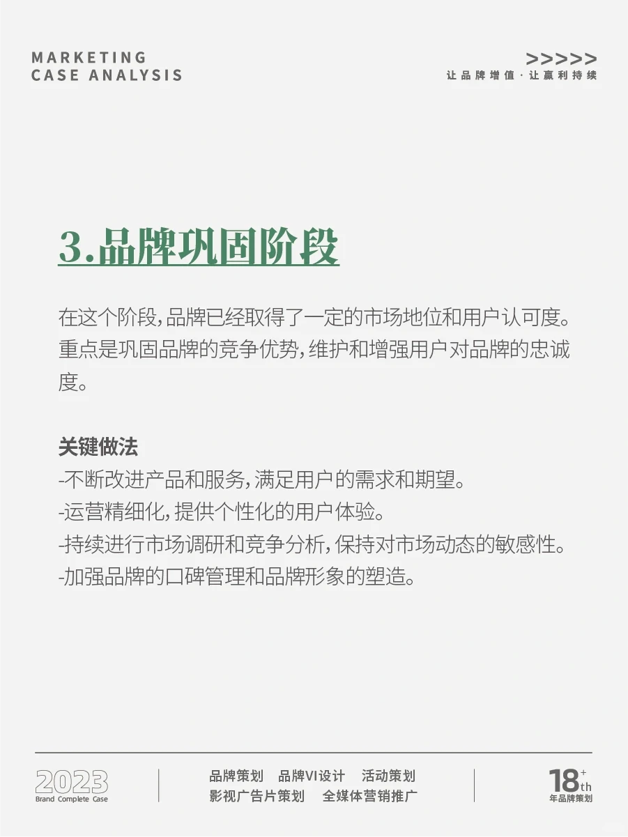 品牌发展四个打法???