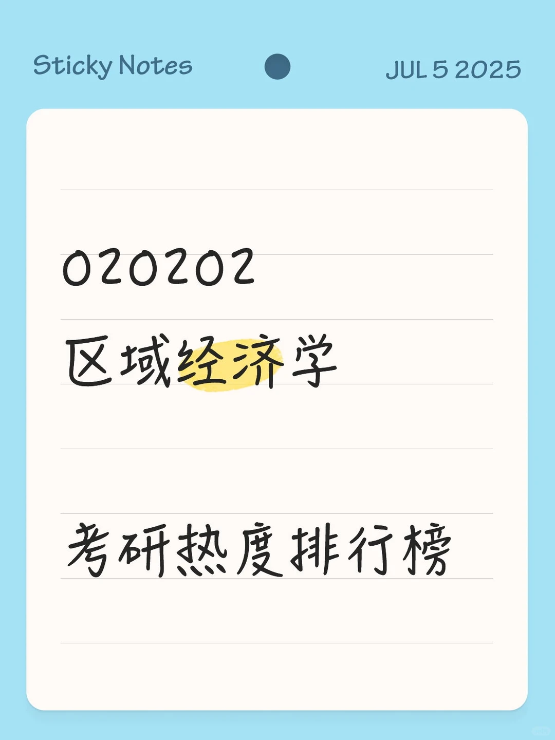 26考研择校防爆-区域经济学?热度排行榜