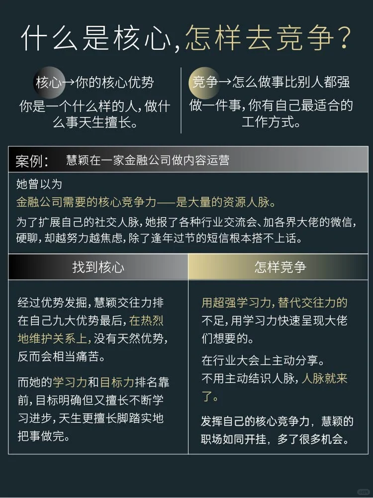 如何找到自己的核心竞争力?