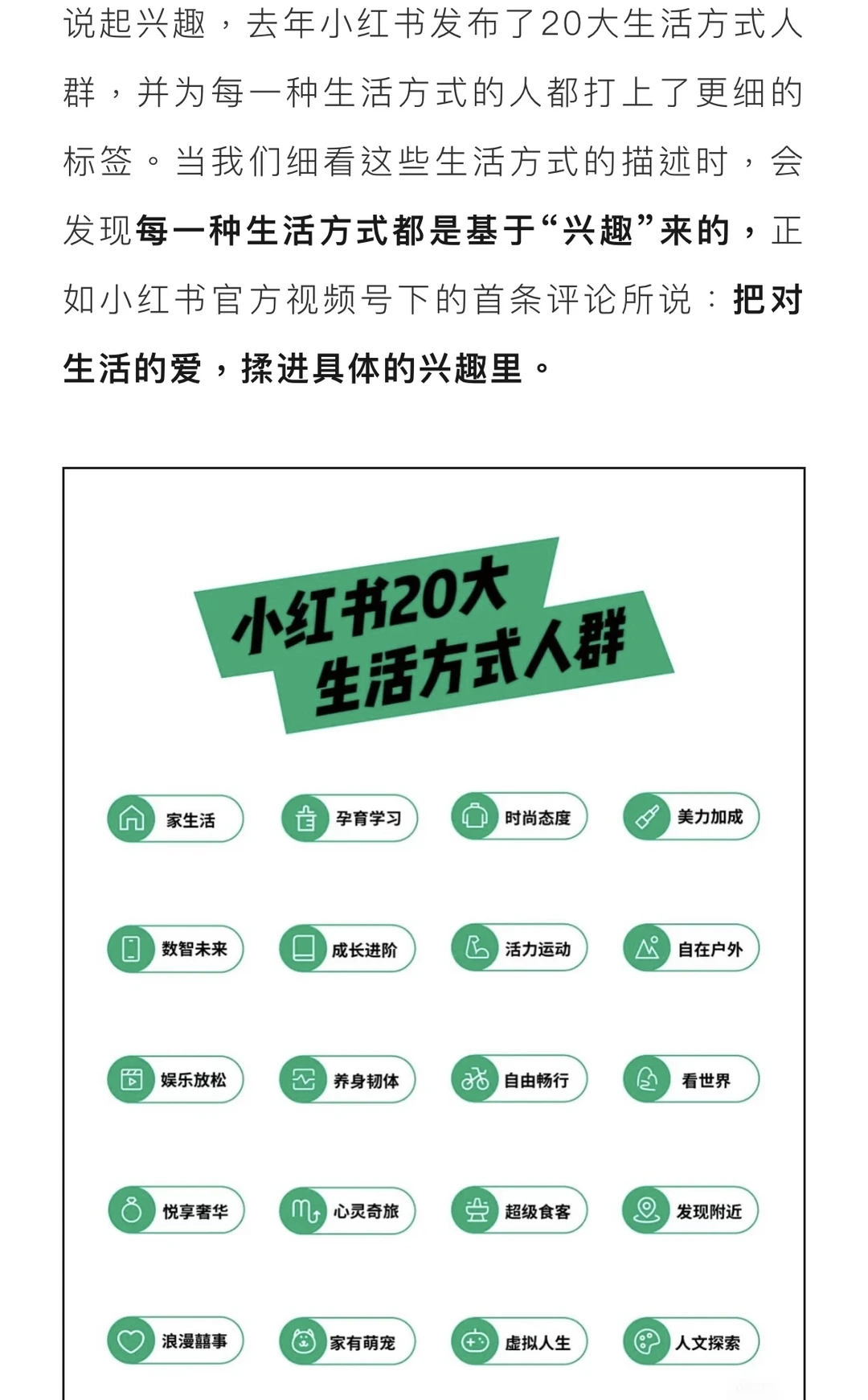 小红书的用户人群是哪些？