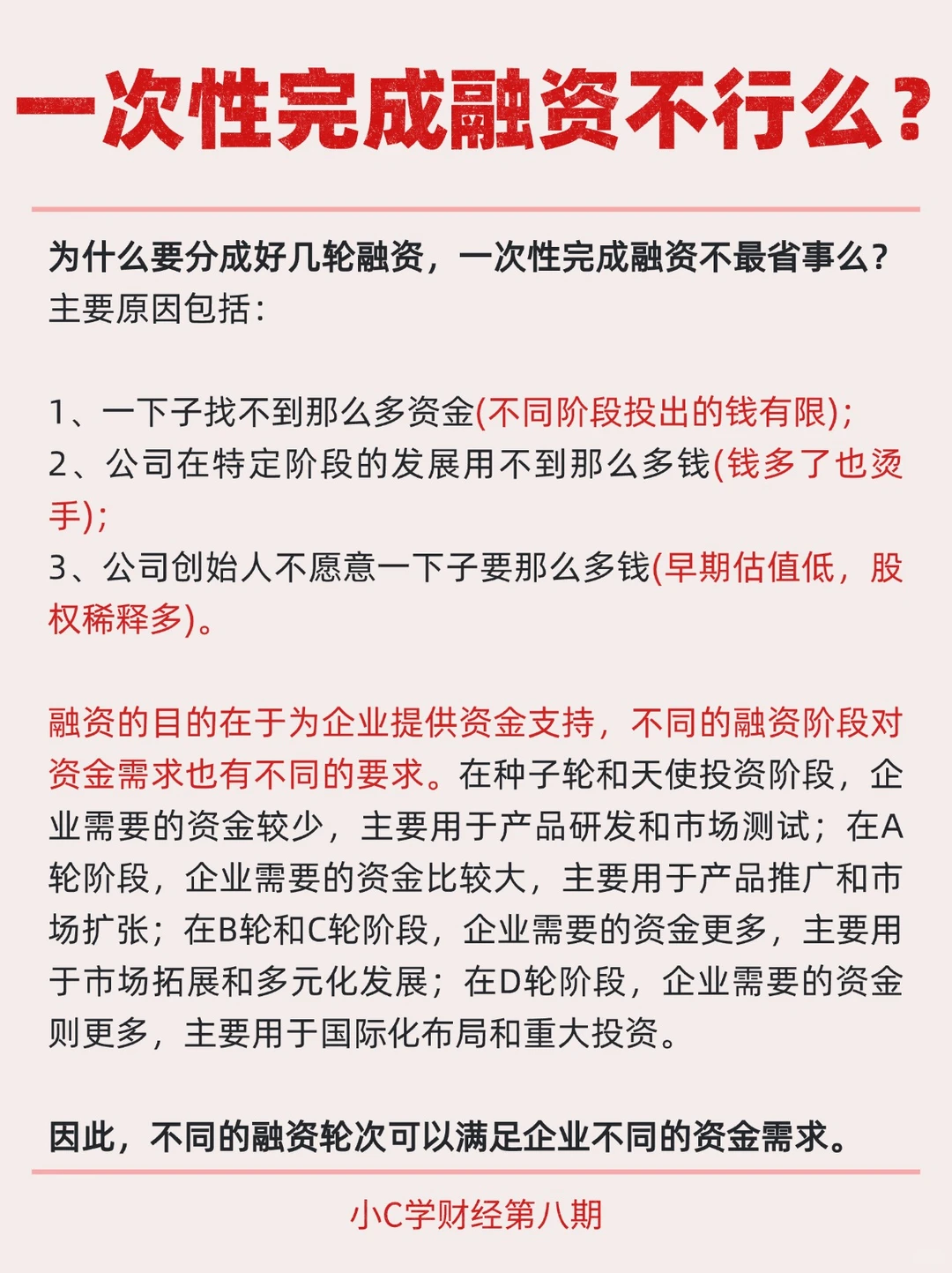 金融小知识:融资?