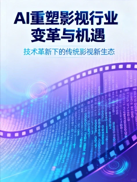 AI浪潮下,传统影视行业的崩塌与重构