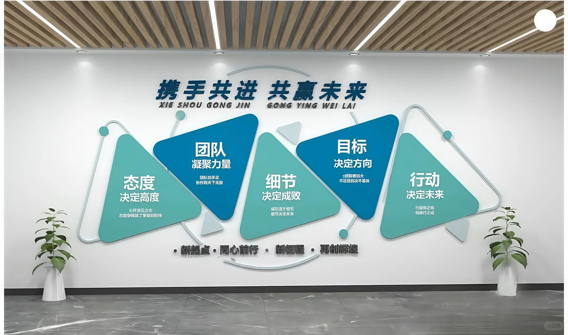 企业文化墙设计 | 案例分析