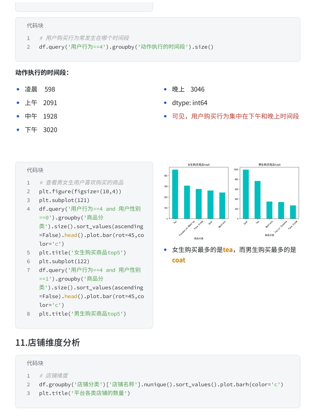 摸鱼写了篇京东用户购买意向分析项目案例