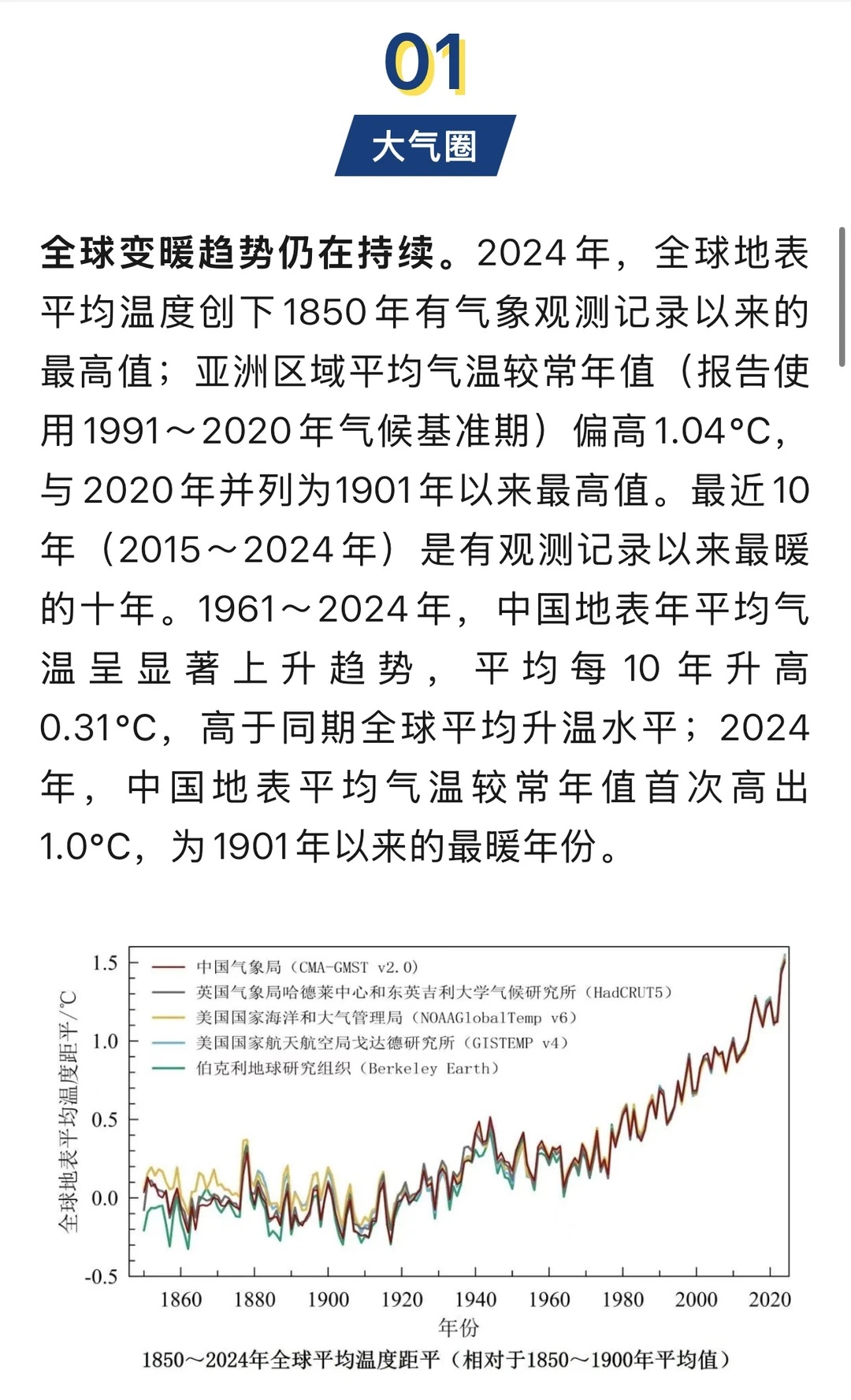 《中国气候变化蓝皮书（2025）》正式发布