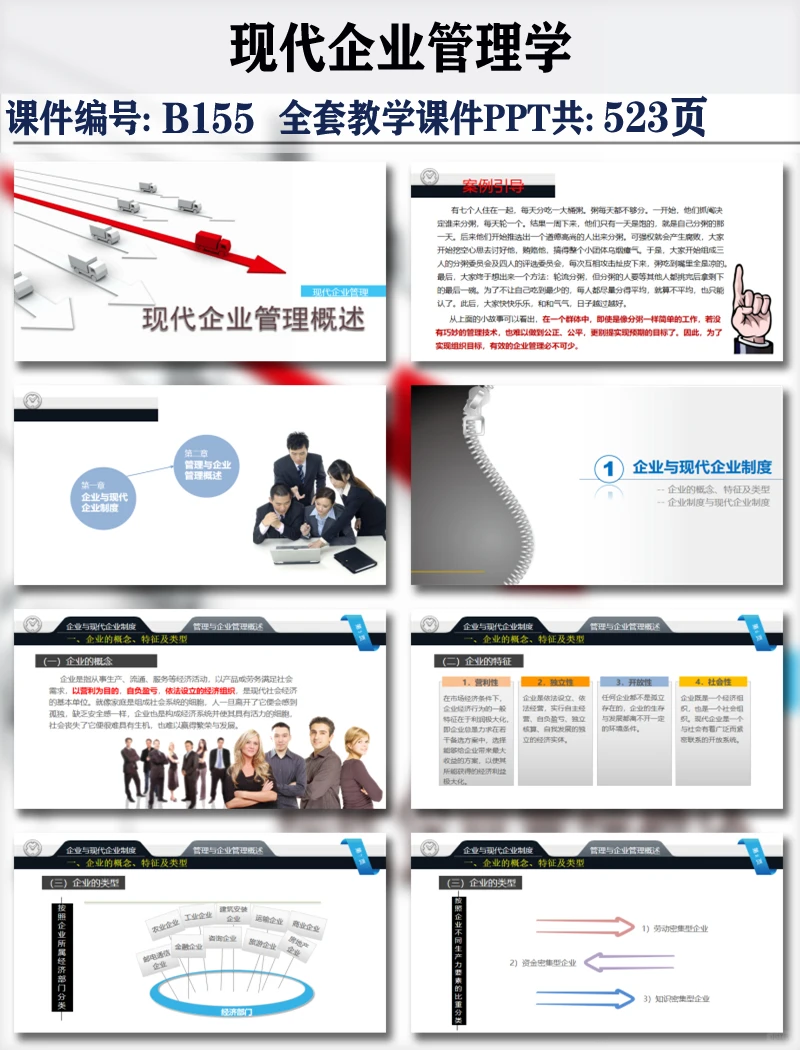 B155现代企业管理学教学课件ppt
