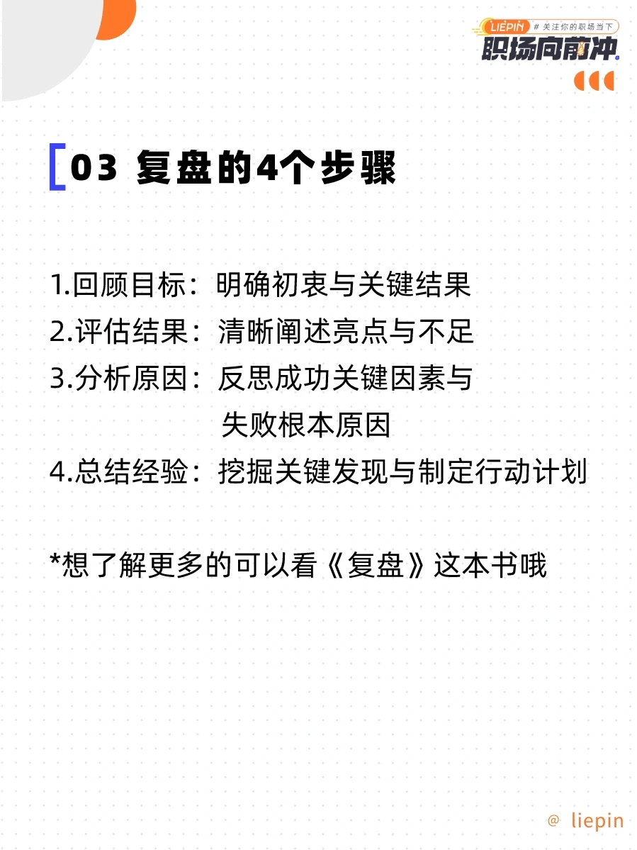 高效复盘方法➕模版分享|每天进步一点点?