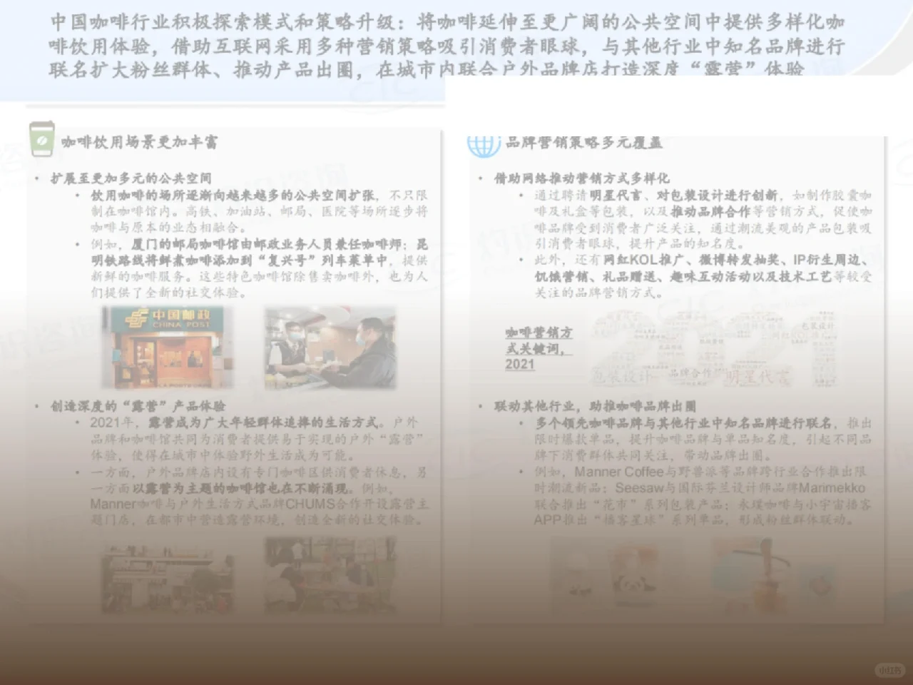 中国咖啡报告→行业白皮书