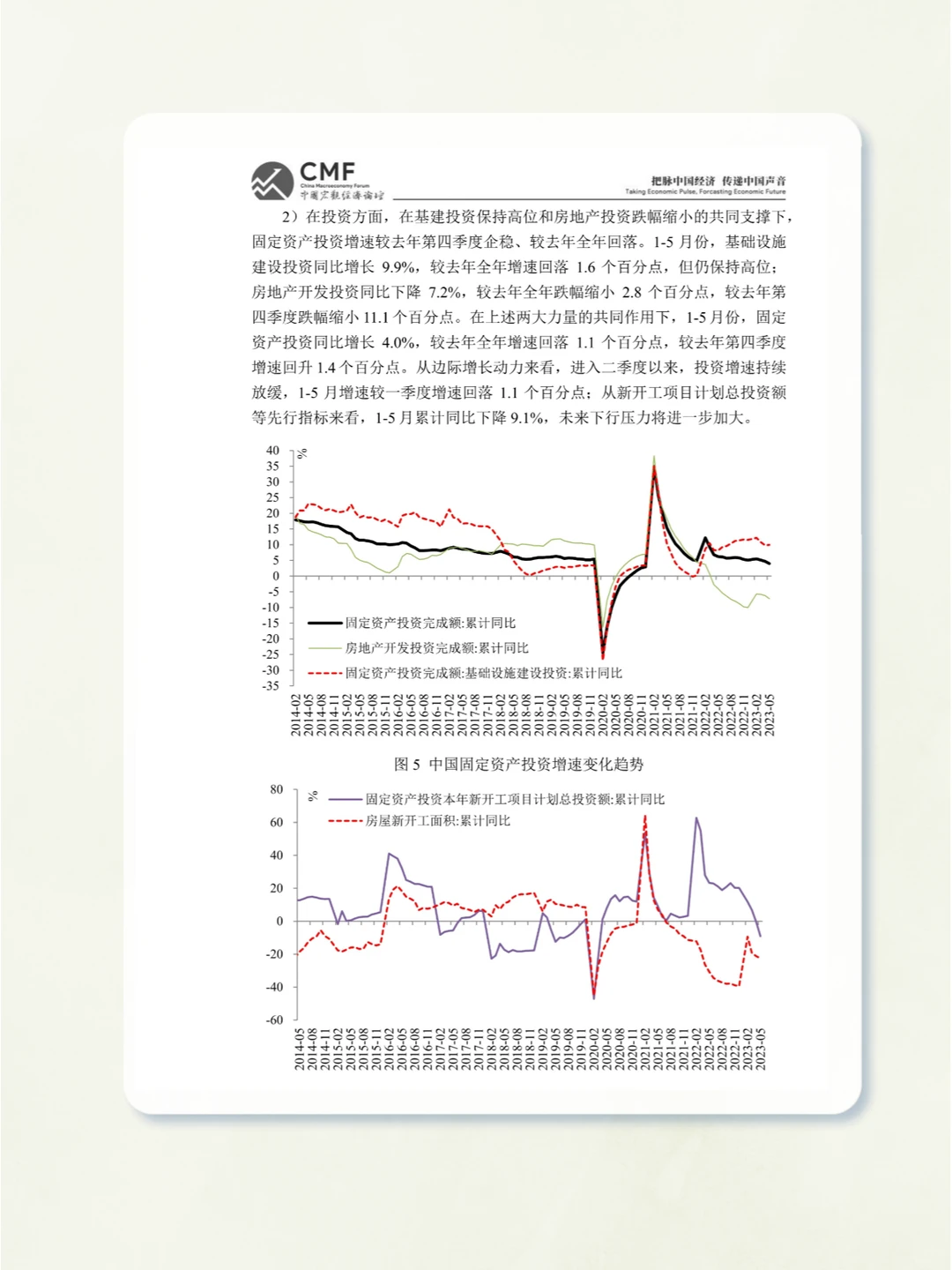 110页报告∣2023年中期中国宏观经济分析