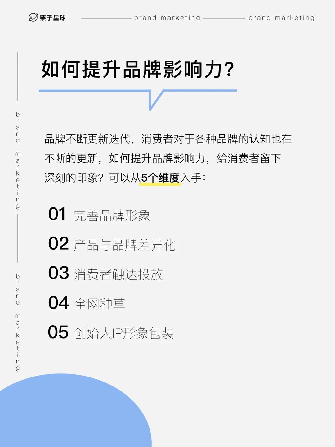 ❗️如何提升品牌影响力？5个维度入手✔️