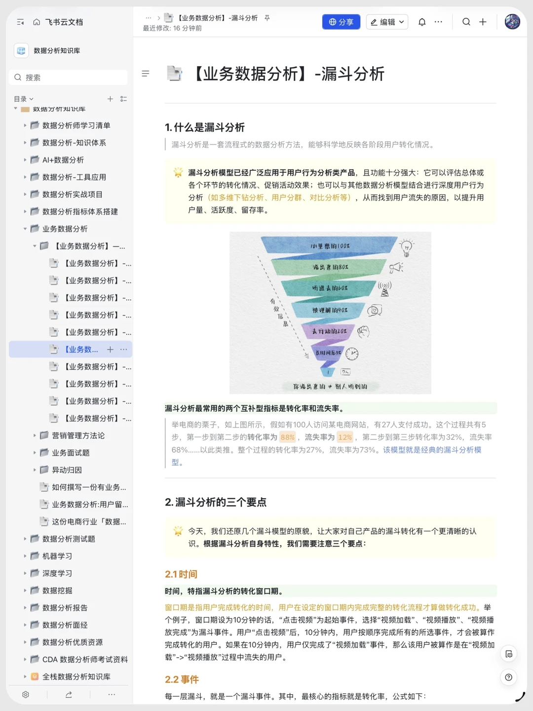 常用业务分析方法,存一下吧很难找全了