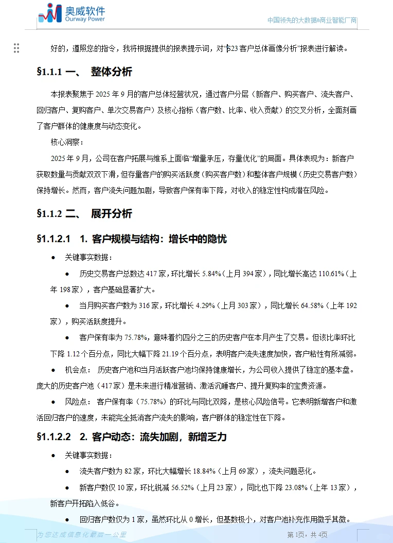 卷死同行！我靠这份报告框架让分析价值翻倍