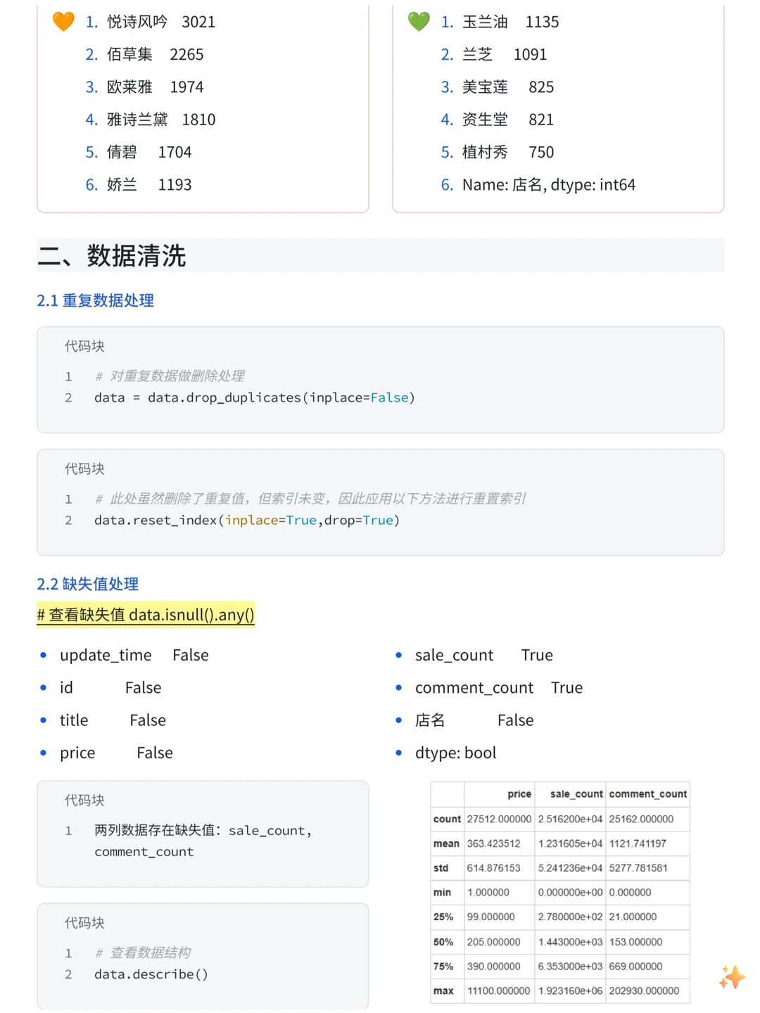 基于Python的618天猫美妆销售数据分析