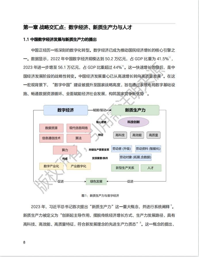 院士力荐！新质生产力数字人才白皮书?