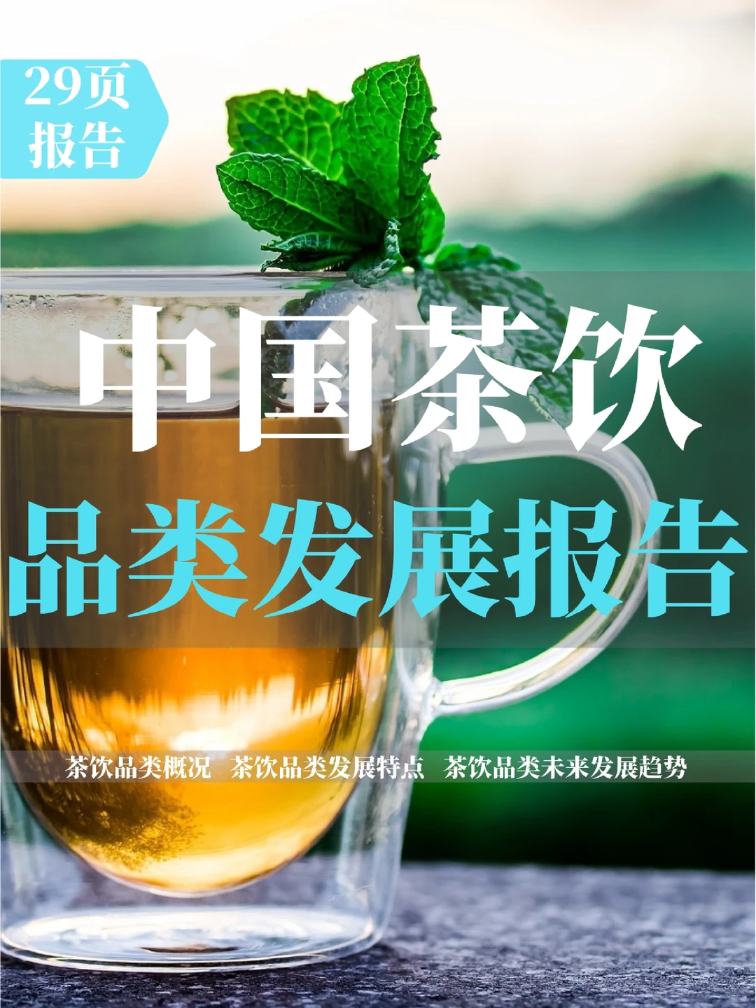 29页报告读懂 | 2023中国茶饮发展报告