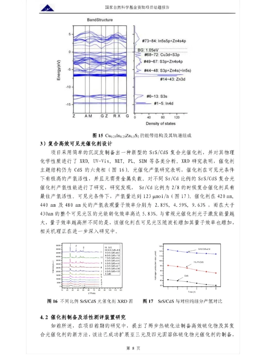 国家自然科学基金-结题报告全篇参考