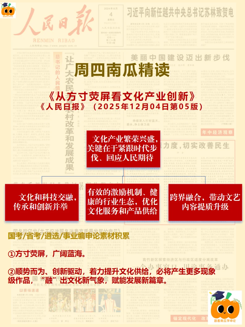 南瓜拆报|NO.71文化产业创新短视频素材