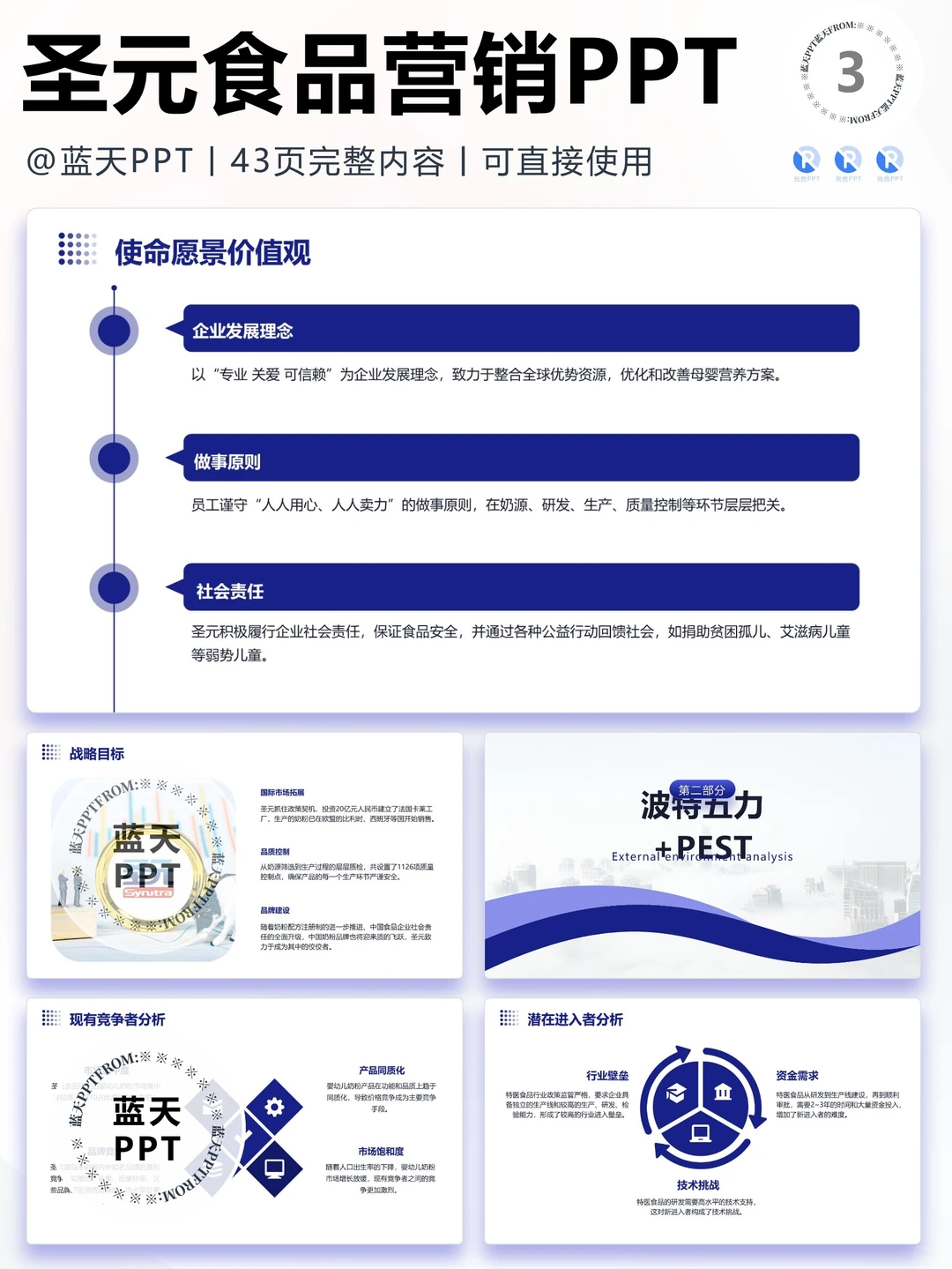 【301】圣元食品战略分析品牌营销策略PPT