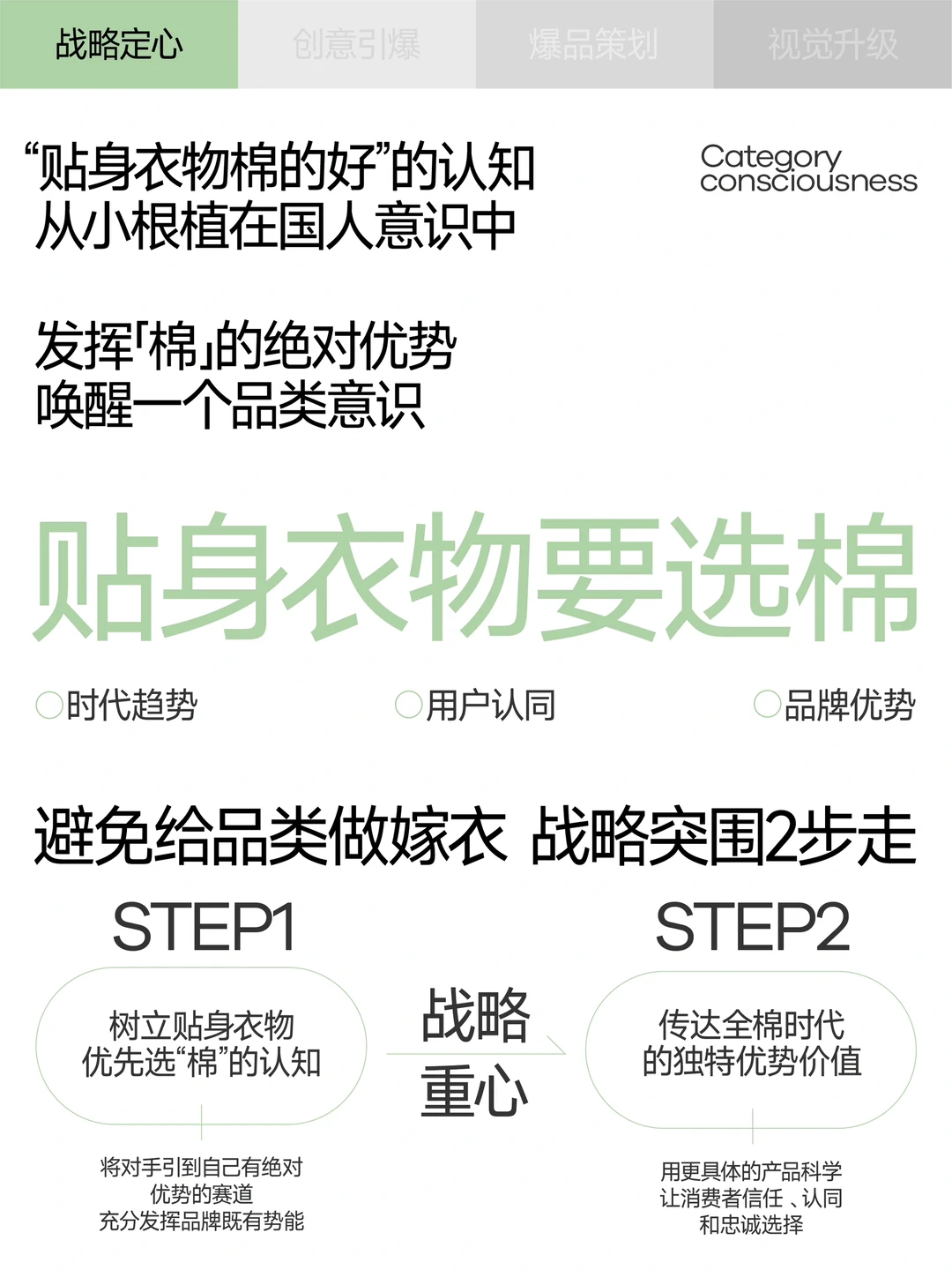 巴顿×全棉时代 | 品类战略全案拆解分享