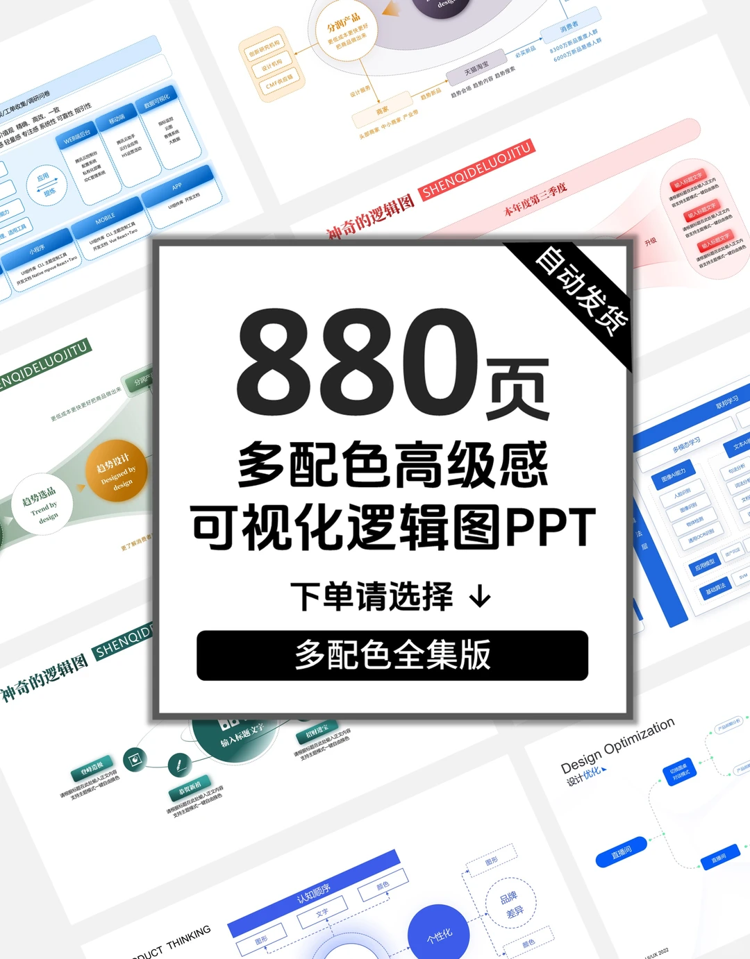 结构化分析ppt模板:分析报告不再干巴巴
