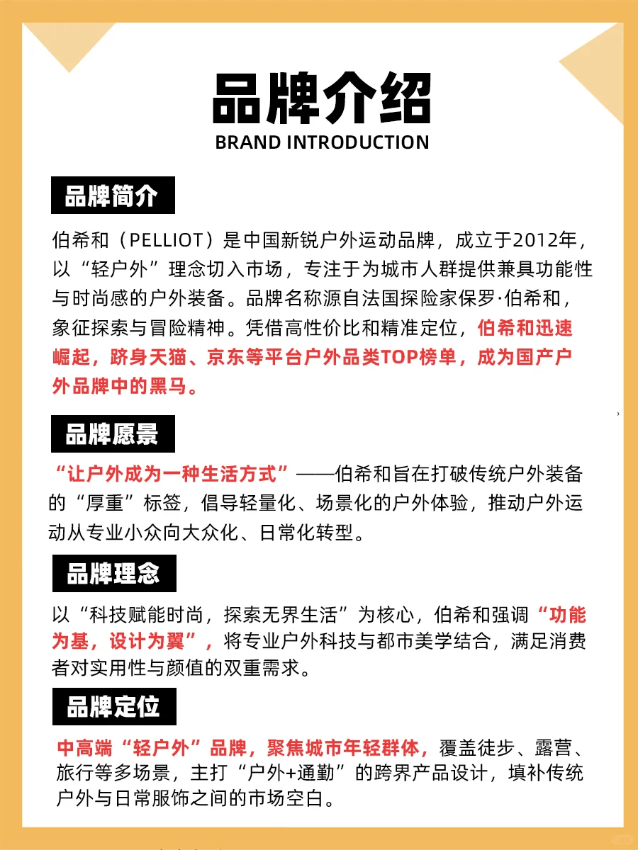 100个品牌案例分析——伯希和