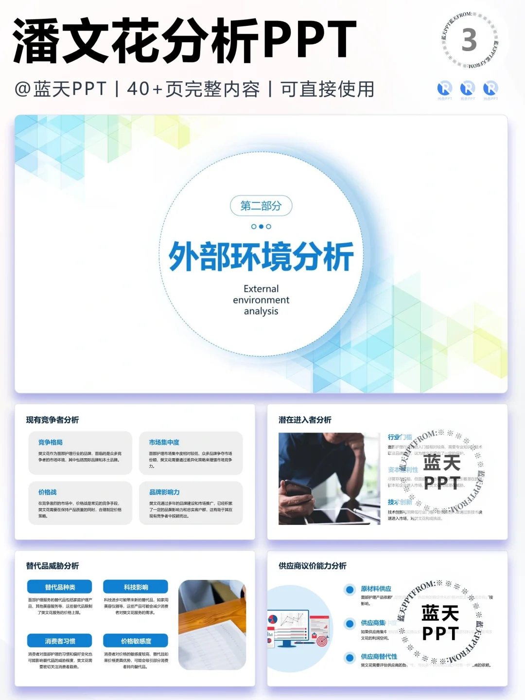 【159】樊文花品牌营销案例策略分析PPT