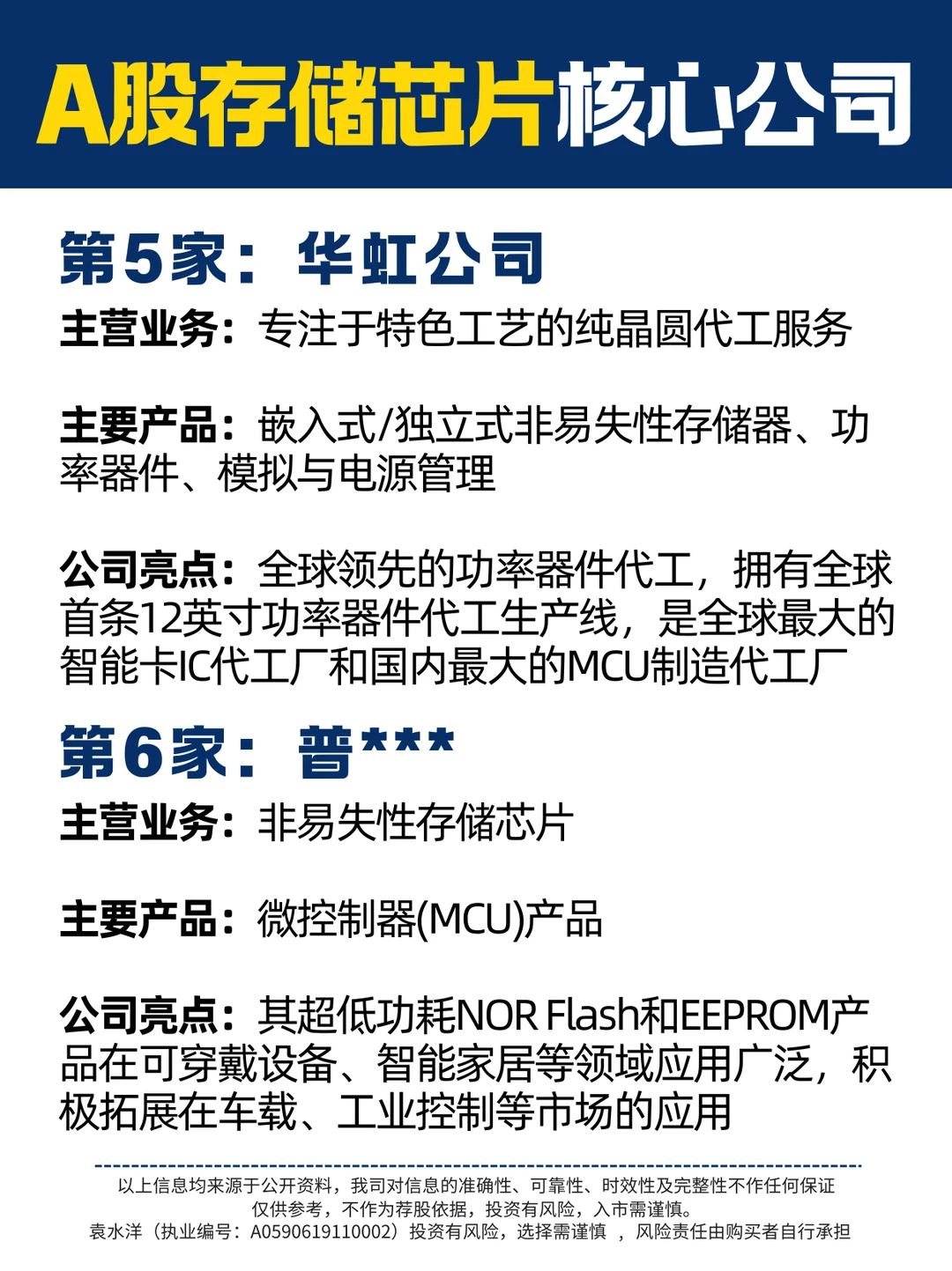 存储芯片赛道火热，A股核心公司清单来了