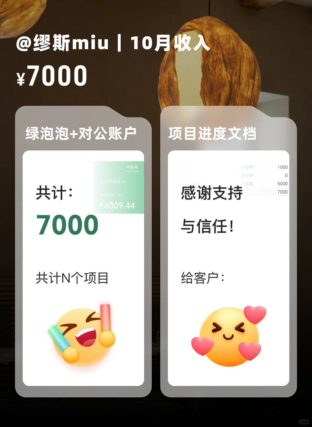 10、11月总结｜项目较少，跟进周期长