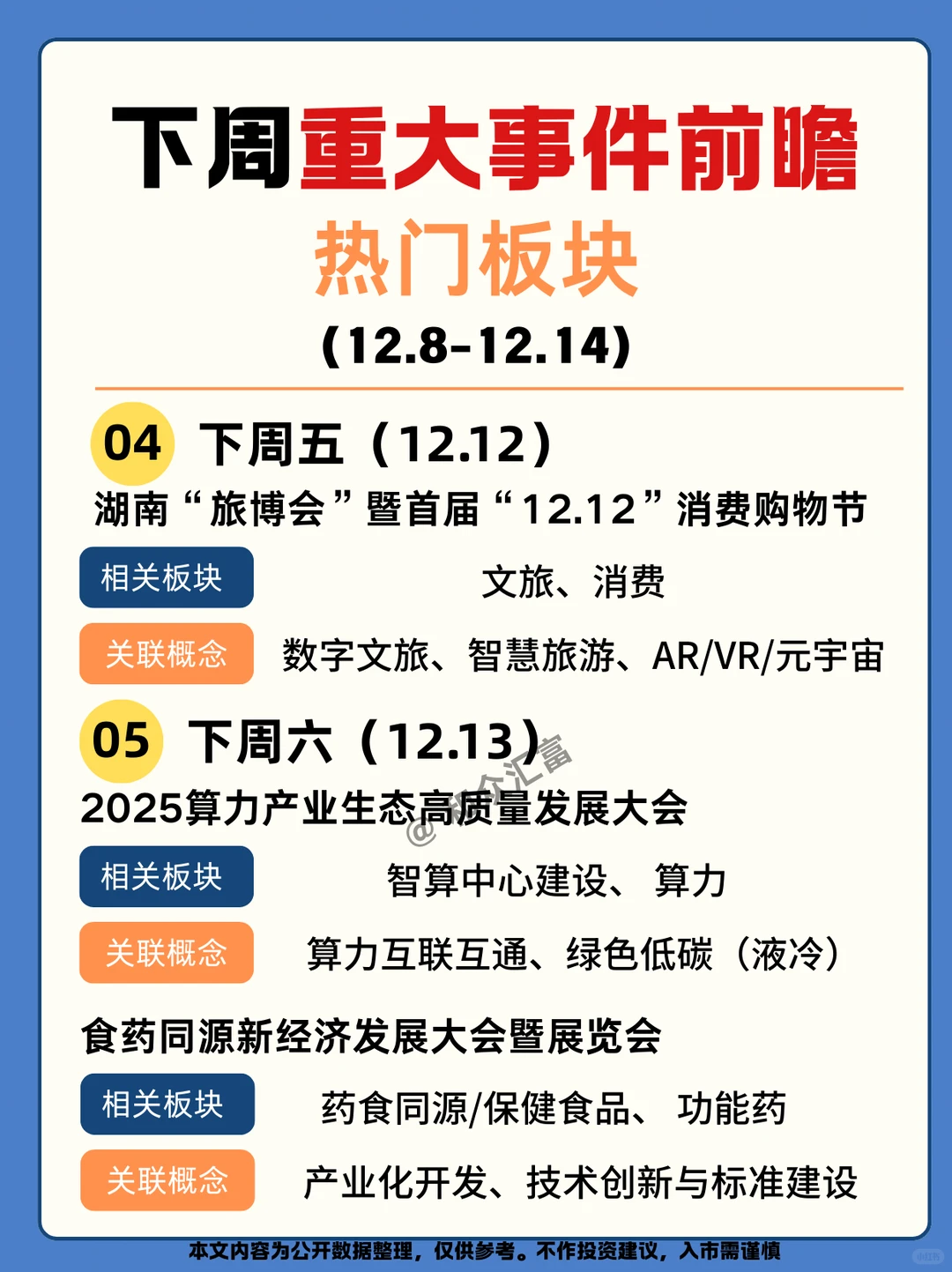 12.8-12.14投资线索|年末文旅开始发力？