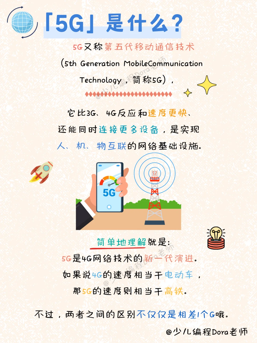家长收藏|?小朋友也能懂的5G科普！