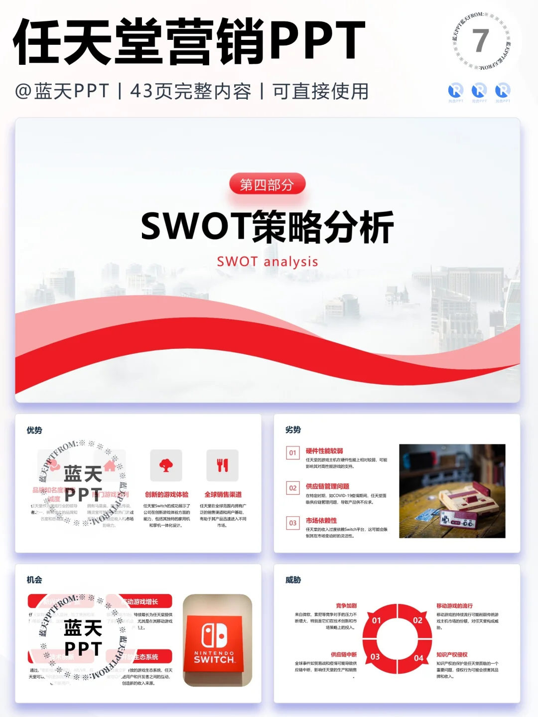 【261】任天堂战略分析品牌营销策略PPT