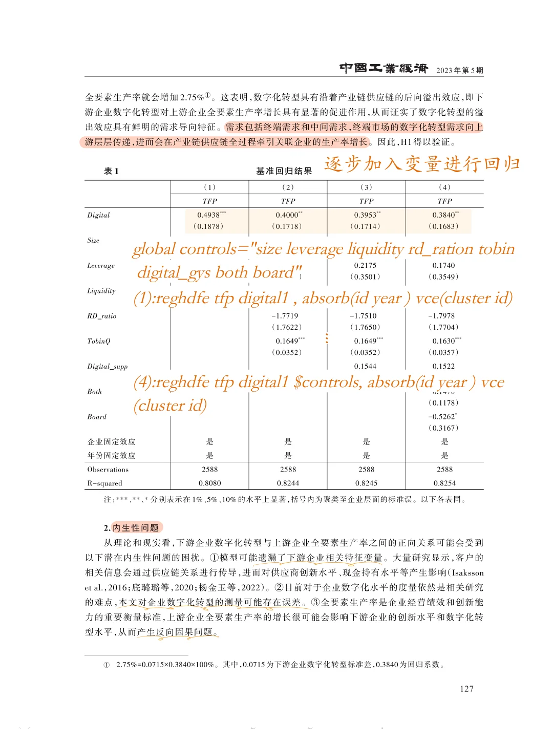 看中国工业经济:数字化转型与企业生产率