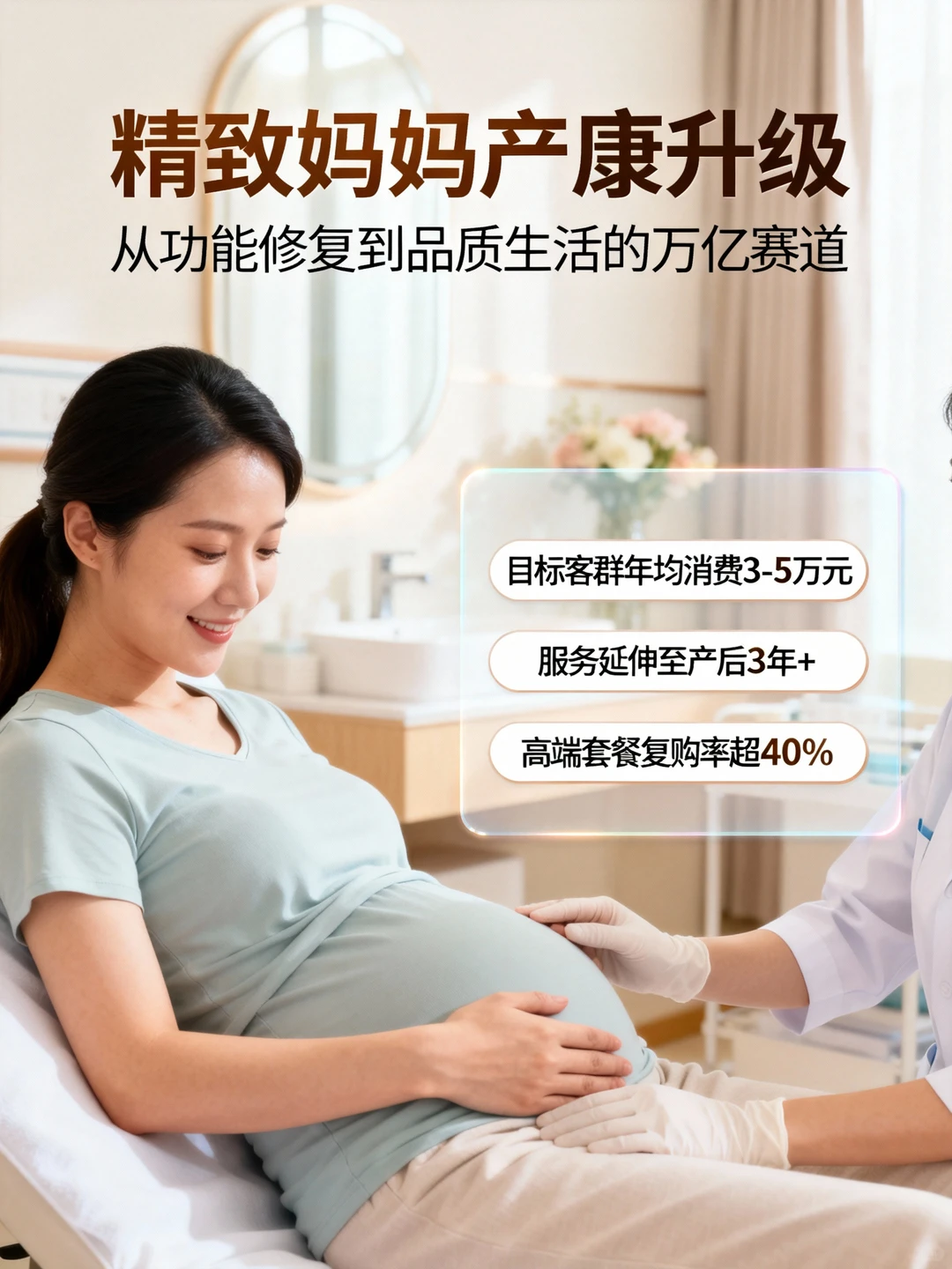 “精致妈妈”产康服务升级｜家庭消费新蓝海
