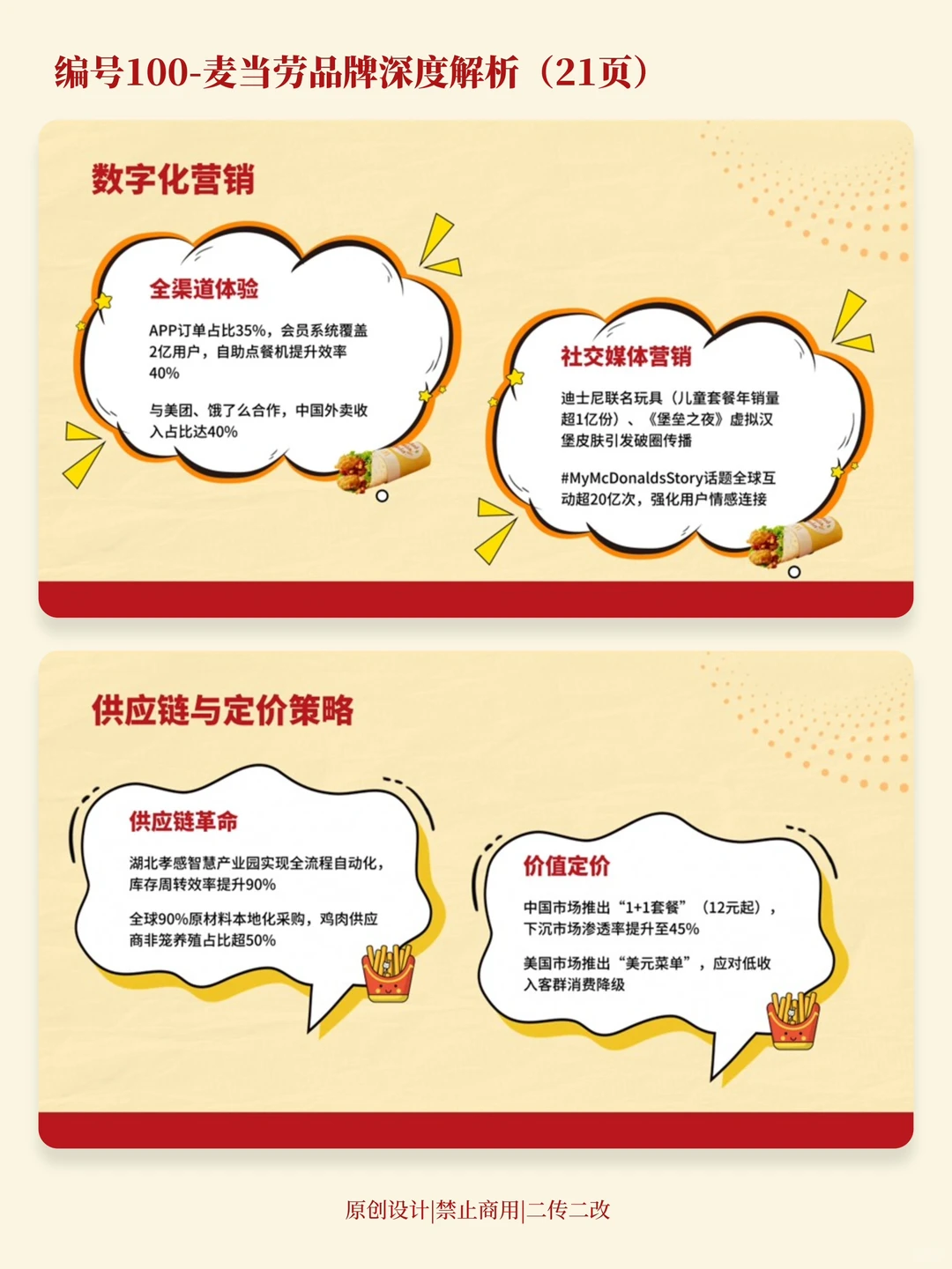 麦当劳品牌分析PPT