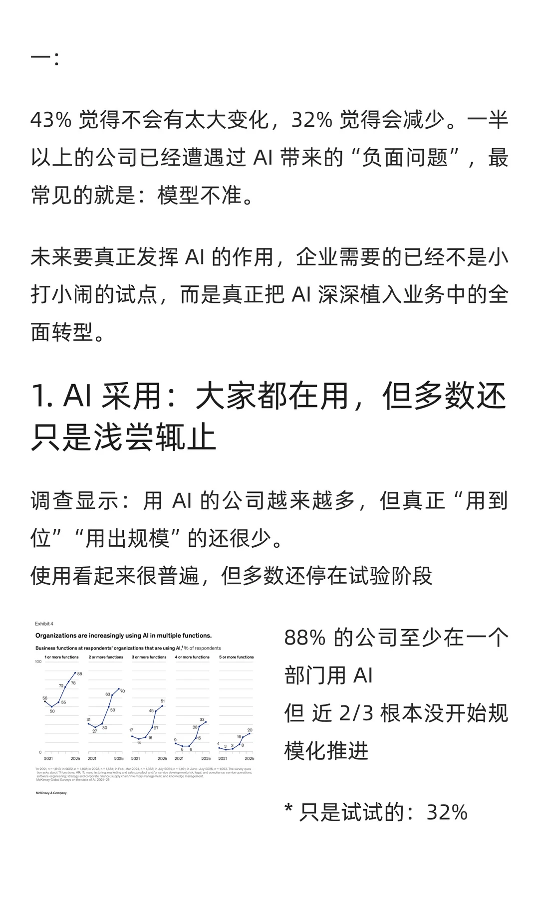 2025年AI现状:谁在用、用得怎么样?
