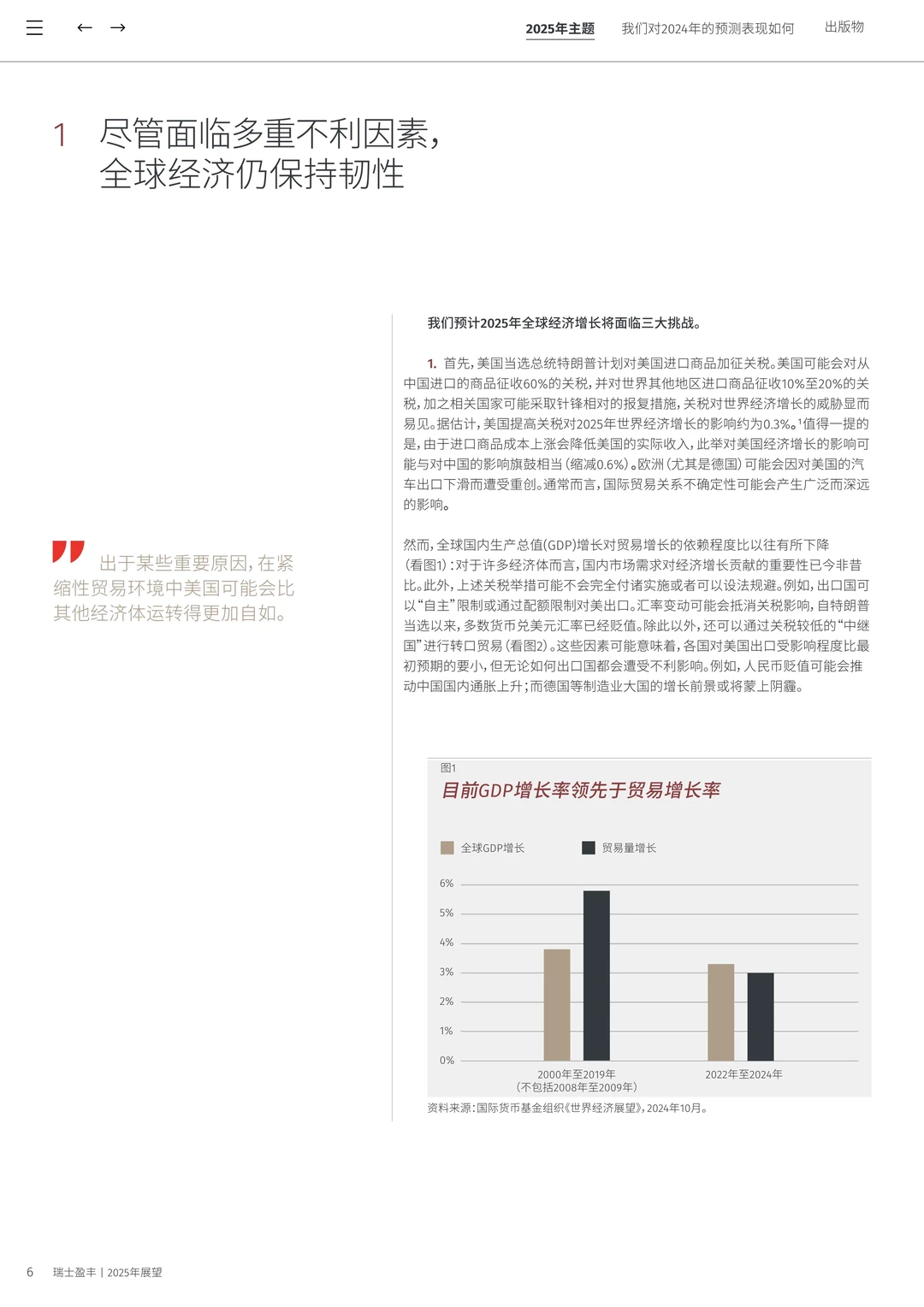 2025年展望报告