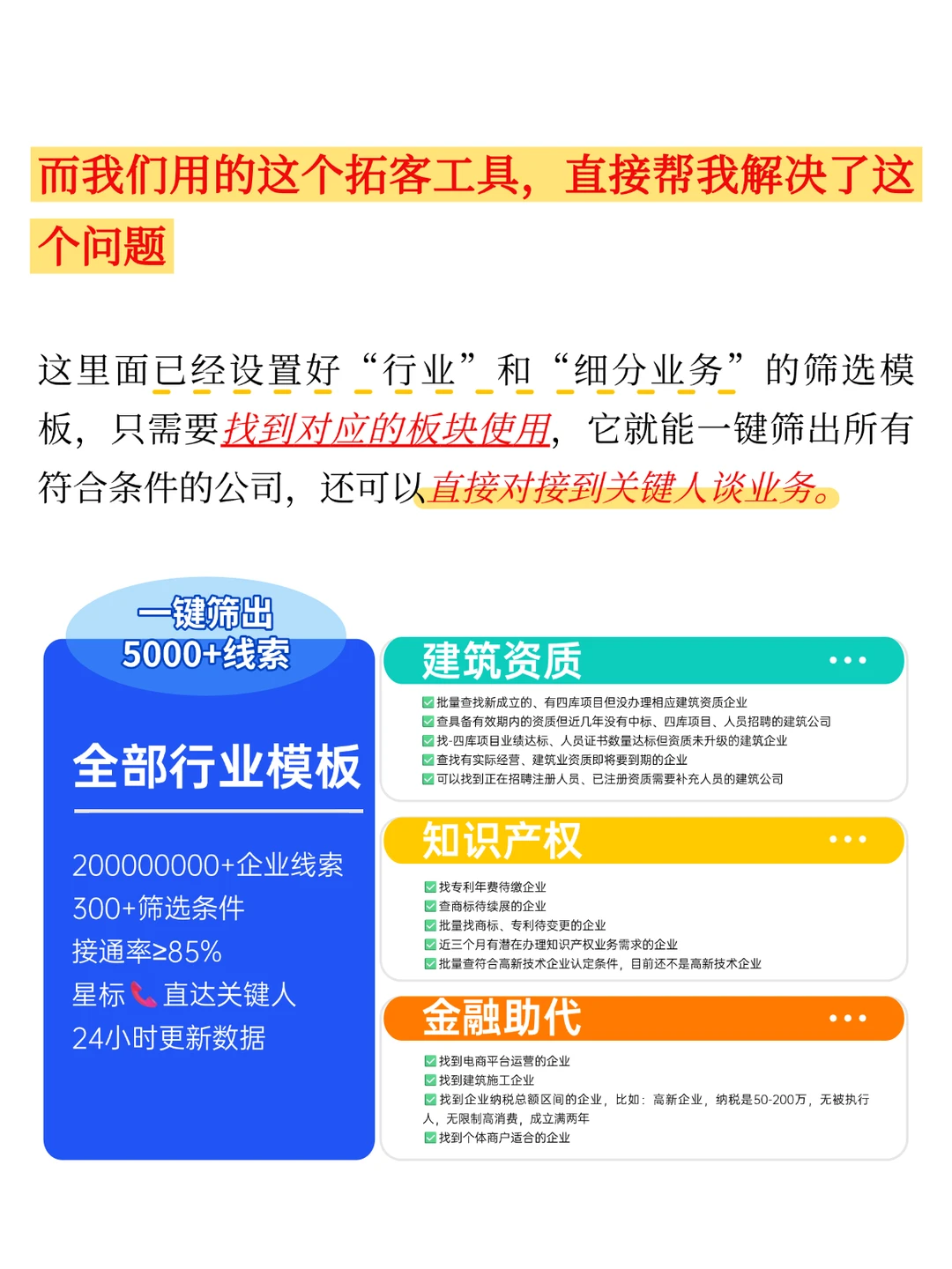 看看toB销售鬼才怎么找到高意向客户❓