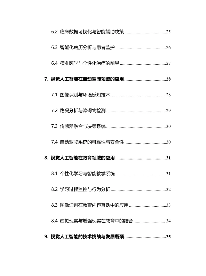 2025年视觉人工智能行业现状及趋势分析报告