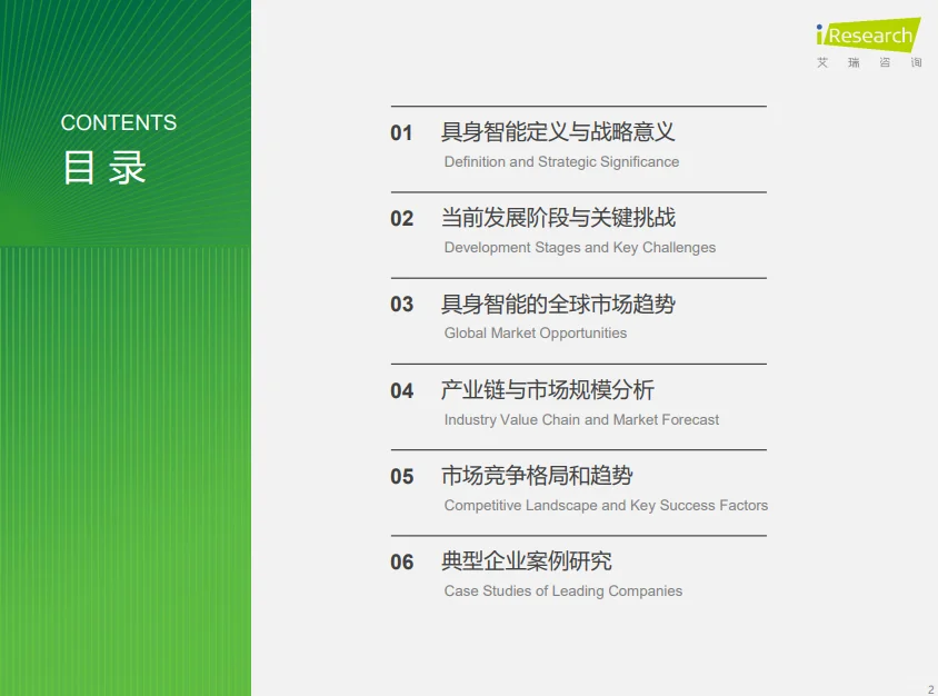 2025商用具身智能行业分析