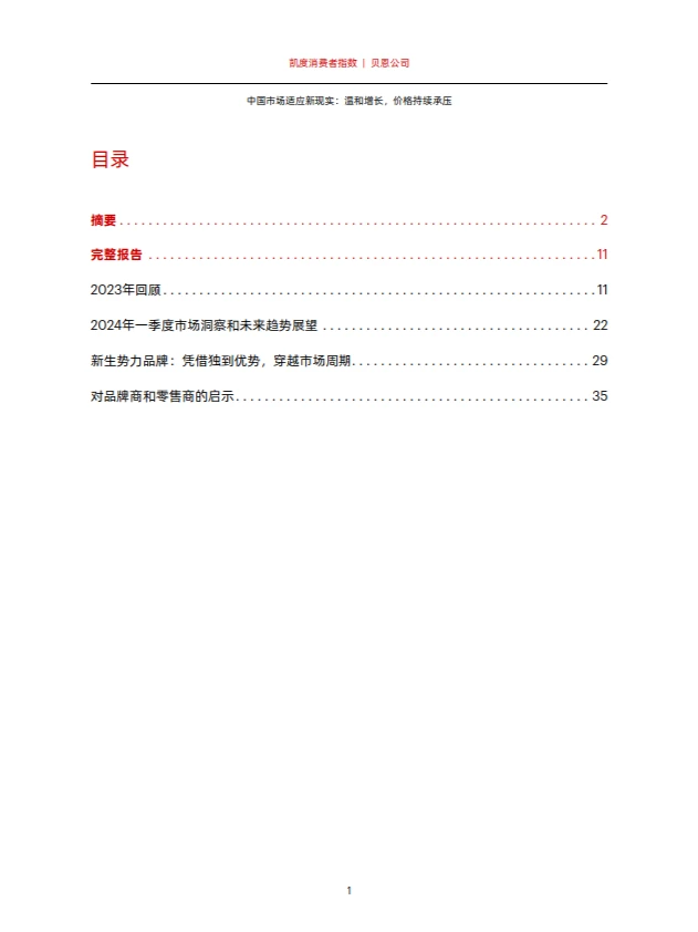 2024年中国购物者报告，系列一