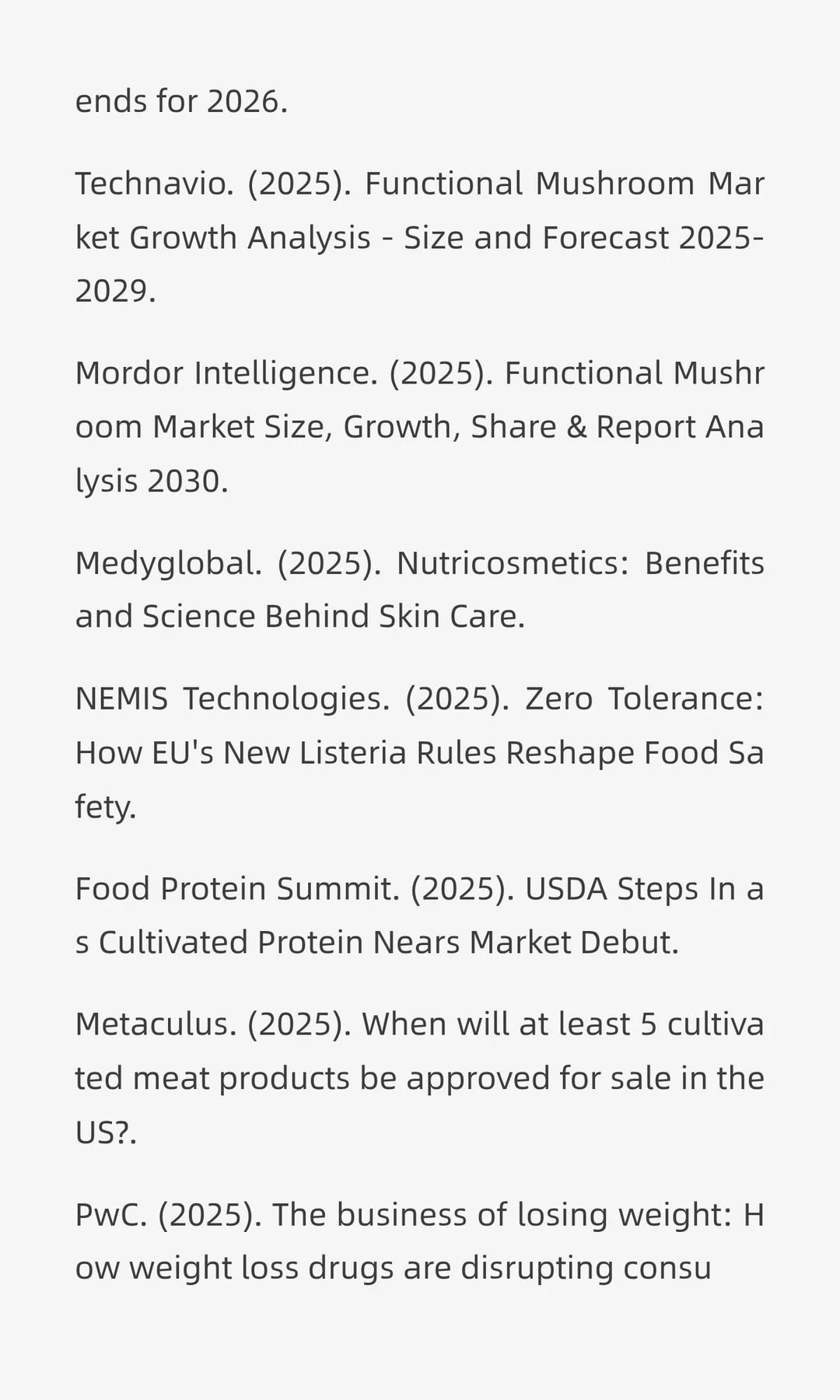 ?2026全球食品饮料趋势大预测！