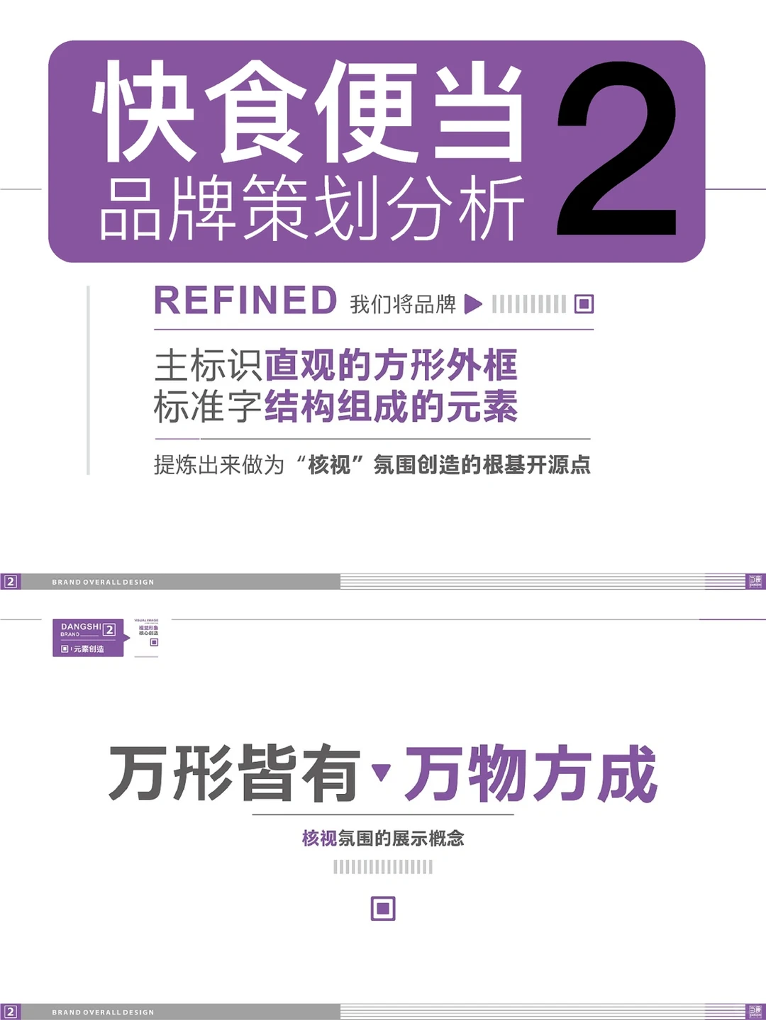 餐饮品牌快食类2|品牌全案策略分析规划