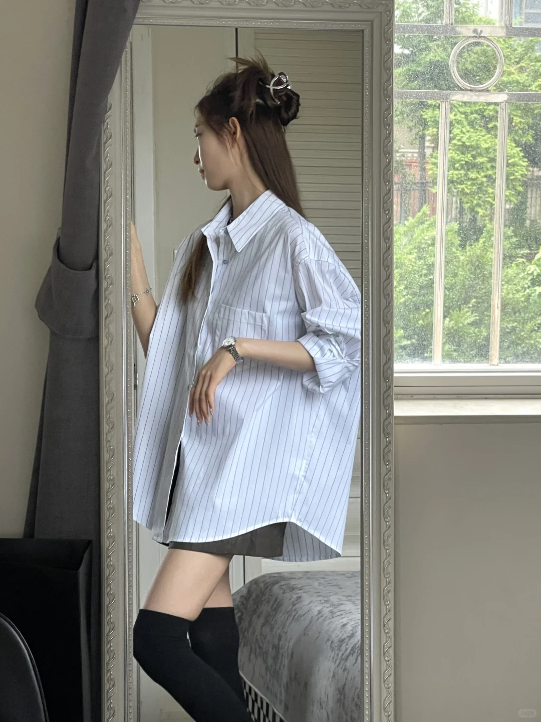 衬衫控的入秋穿搭～