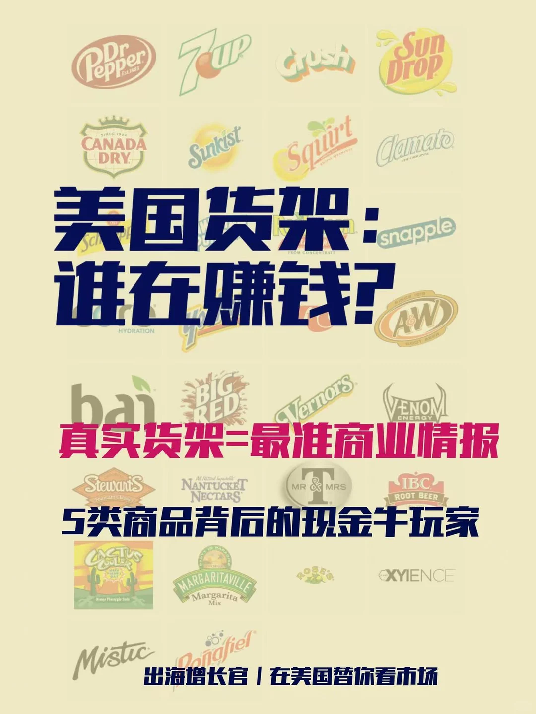 谁在赚钱?美国货架上最常见的5类商品