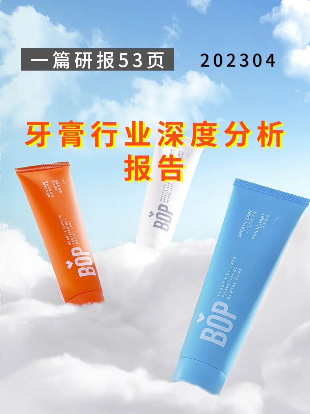 牙膏行业深度研究报告 282304