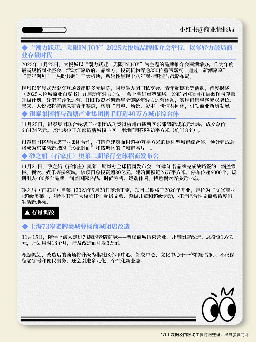 【周报】11.24-11.30零售商业一周热点