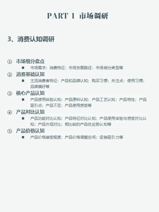 品牌研究分析