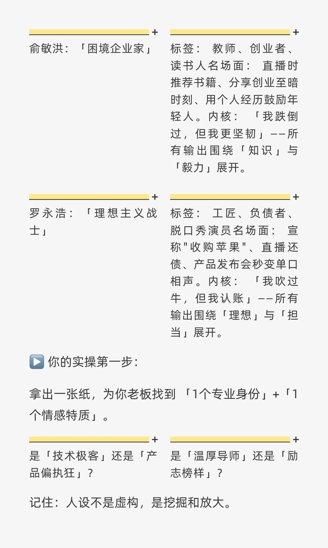 拆解雷军、俞敏洪、罗永浩的CEOIP打造手册